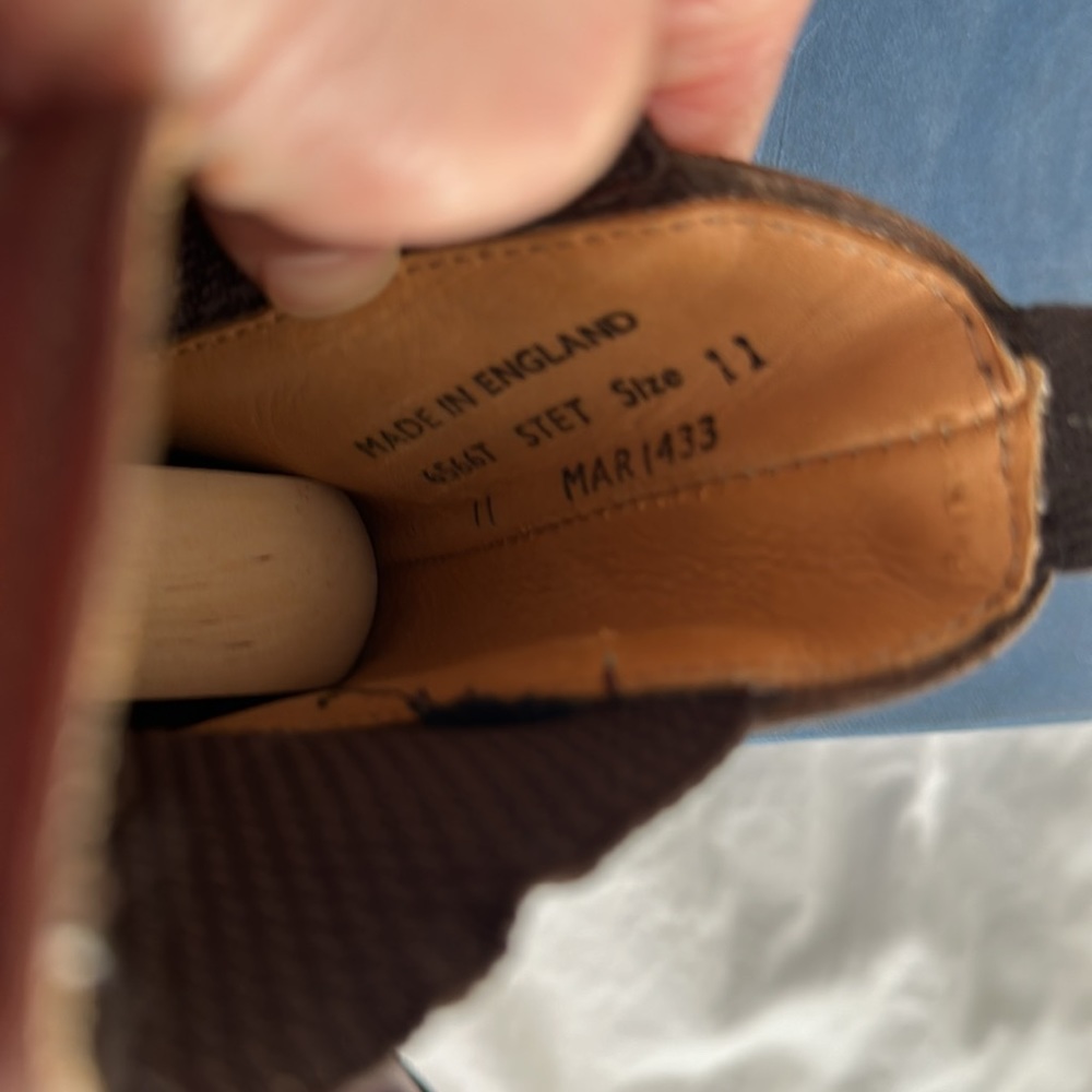 Sanders brown leather boots - Picture 5 of 6